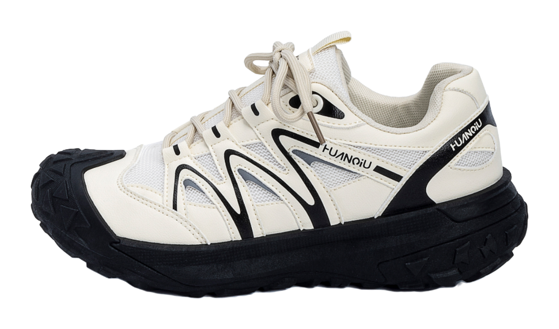 HUANQIU Abrasion Resistant, Breathable, Lightweight Low Top Chunky Sneakers Men's 