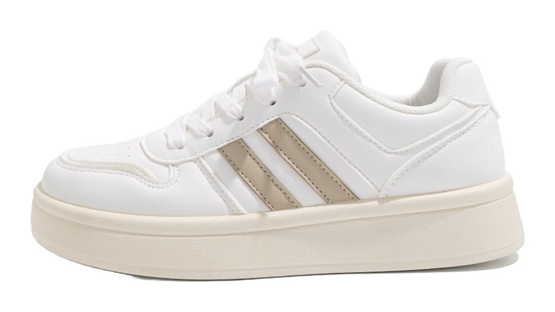 HUANQIU Coverage Slip Resistant Lightweight Height Increasing Low top Skateboard Shoes Women's 