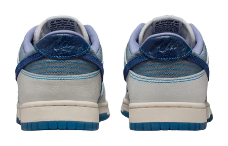 Nike Dunk Low top Skateboard Shoes Unisex White Blue  vjsneaker.com