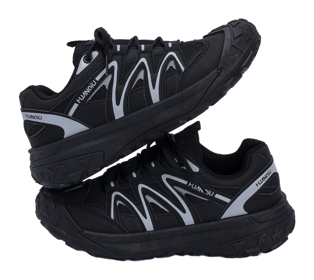 HUANQIU Abrasion Resistant, Breathable, Lightweight Low Top Chunky Sneakers Men's 