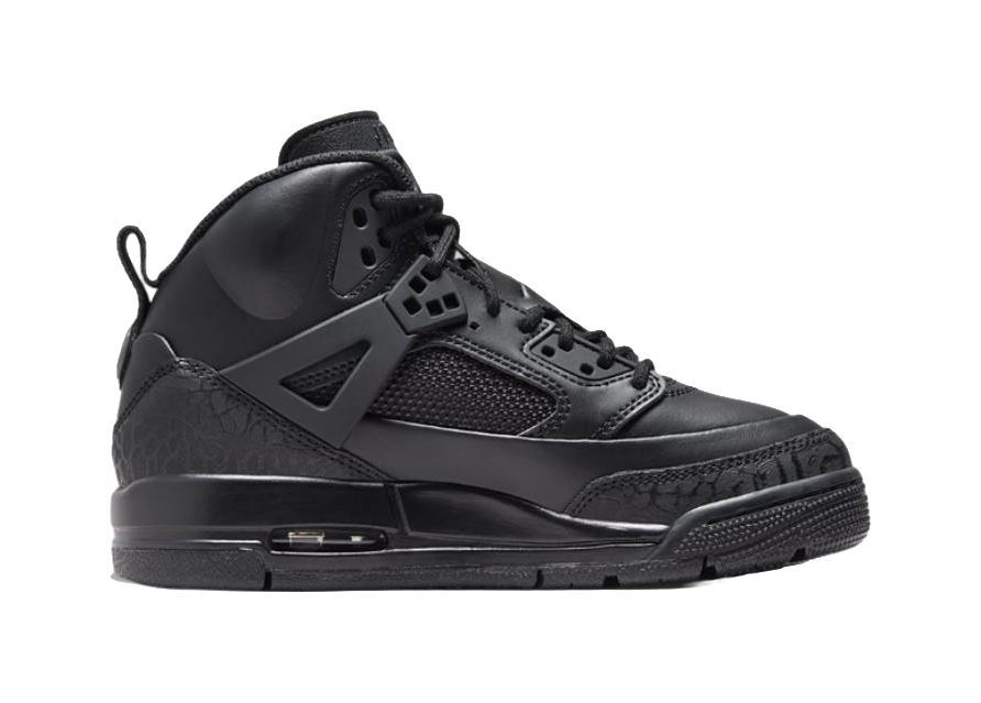 Jordan Spizike Winterized Black Cat GS  vjsneaker.com