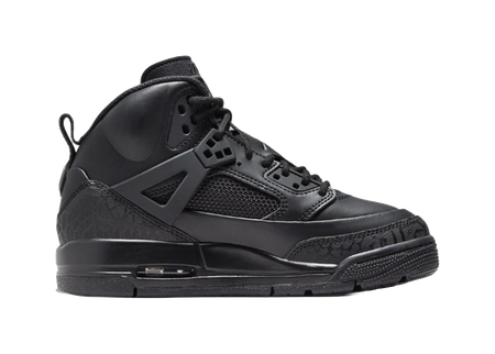 Jordan Spizike Winterized Black Cat GS  vjsneaker.com