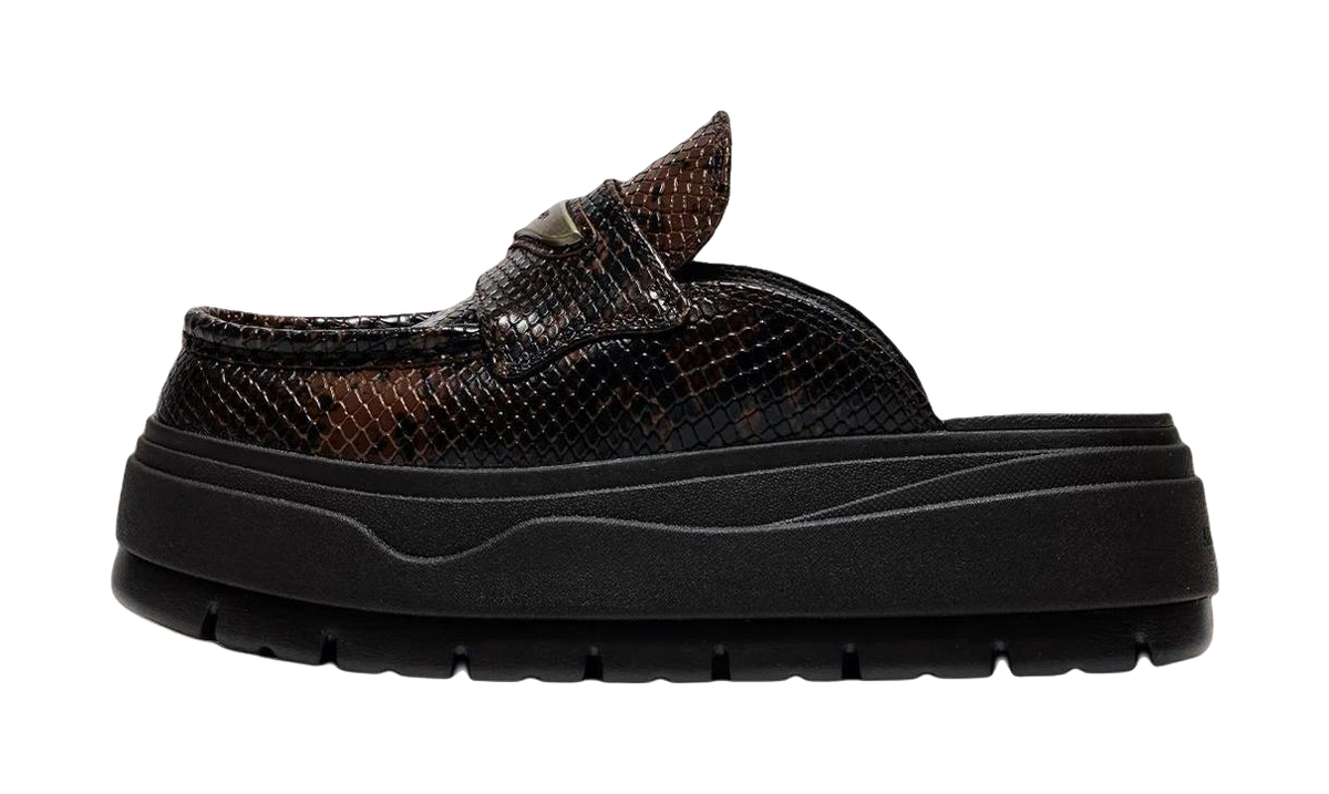 Jordan Air Jordan Mule No Special Function Closed Toe Slippers Womens Black Brown  vjsneaker.com