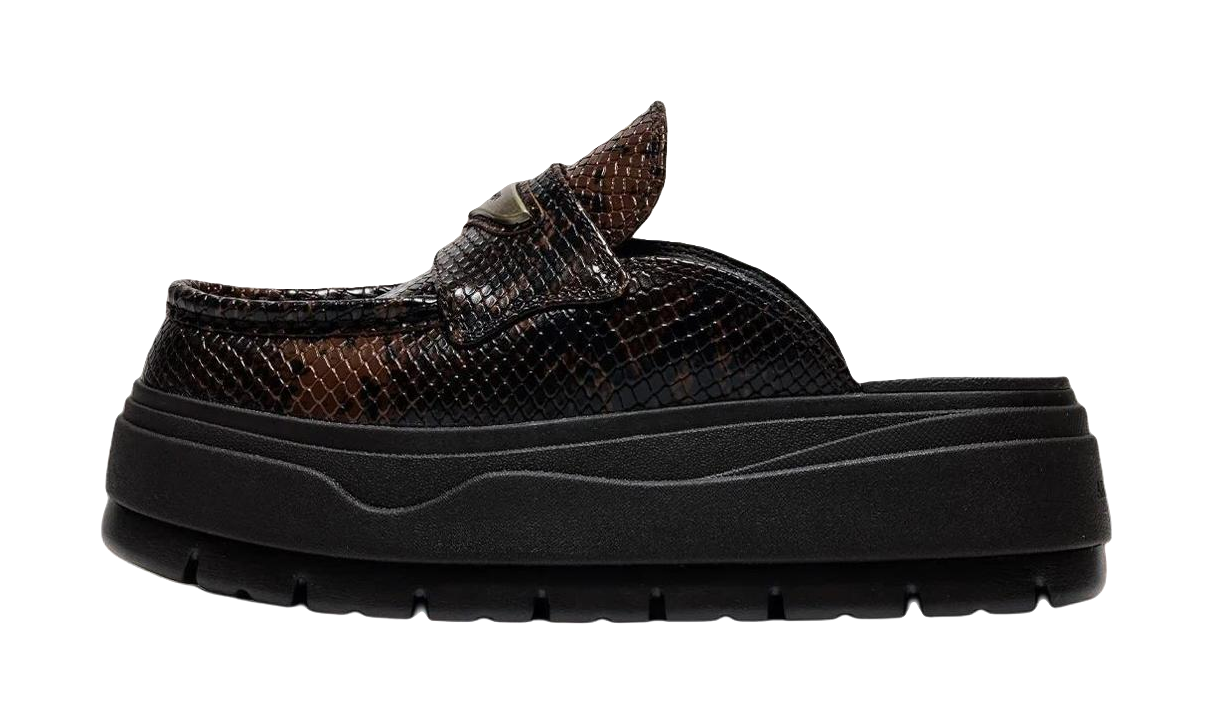 Jordan Air Jordan Mule No Special Function Closed Toe Slippers Womens Black Brown  vjsneaker.com