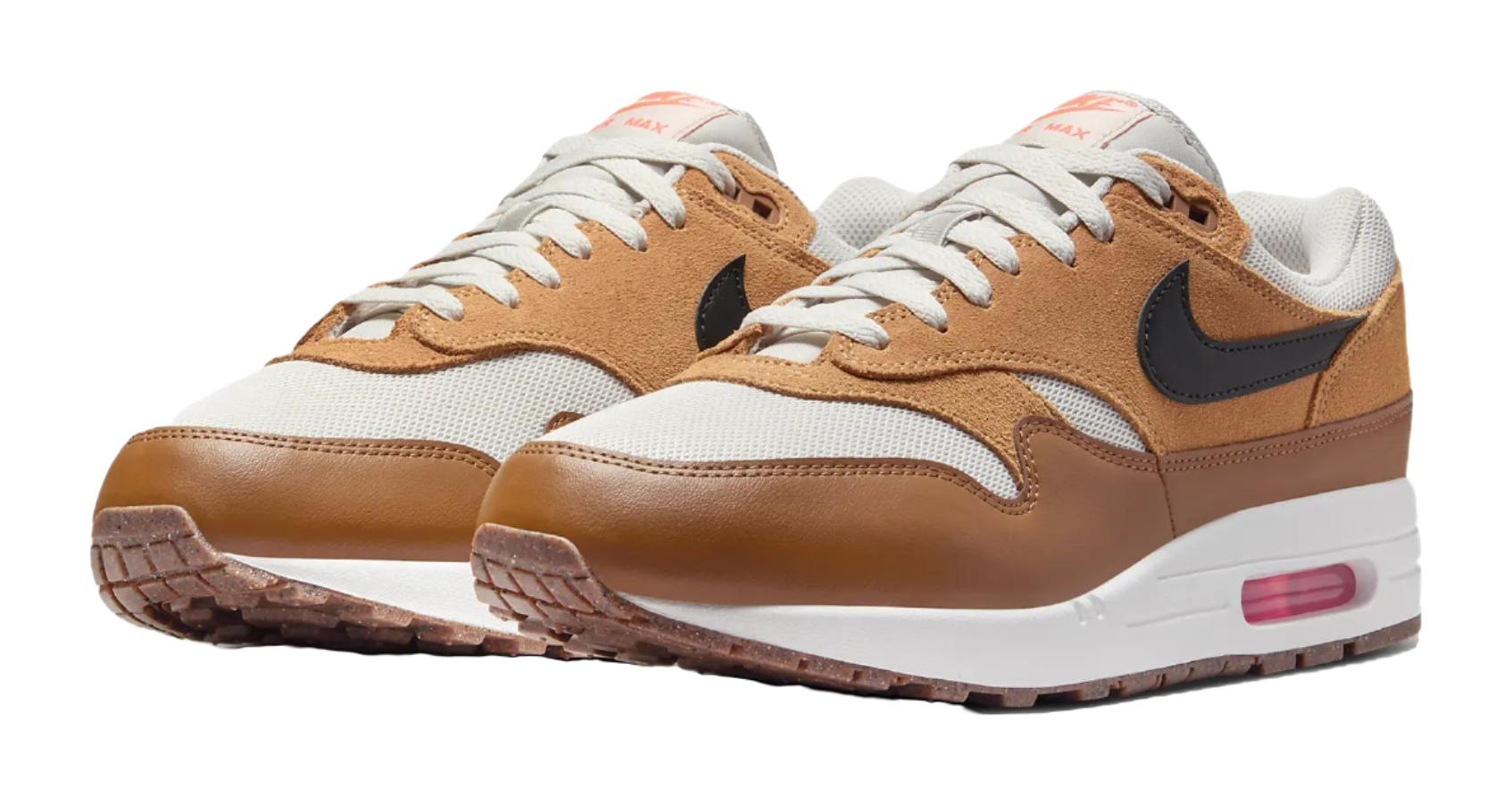Nike Air Max 1 Essential British Tan Light Bone  vjsneaker.com