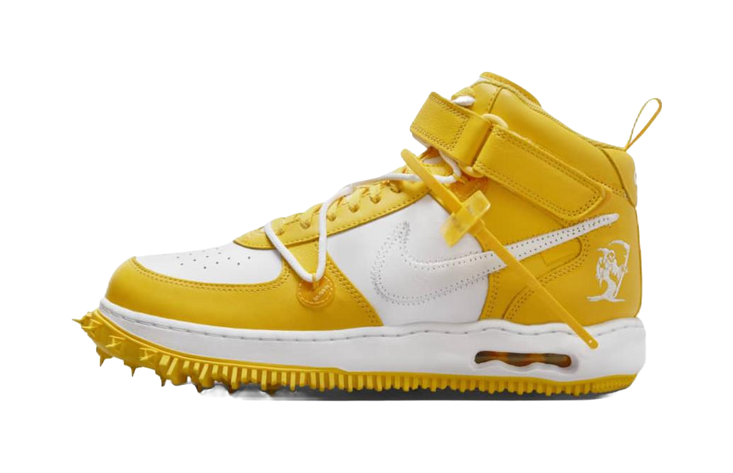 Nike Air Force 1 Mid Sp Off White Varsity Maize  VJSNEAKER