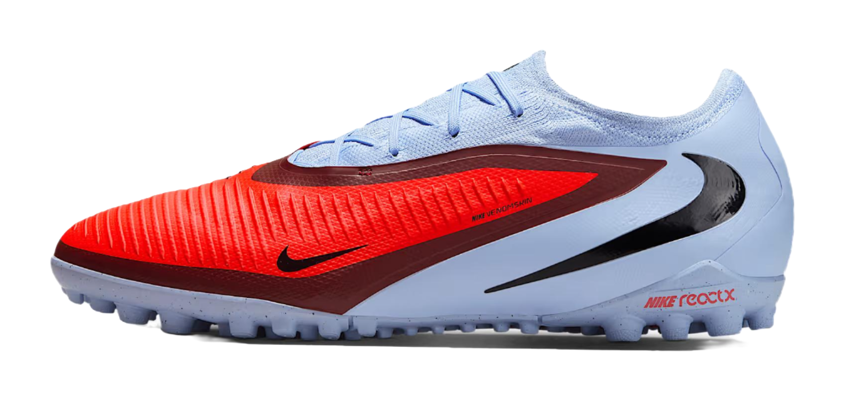 Nike Phantom 6 Soccer Shoes Unisex Blue Red  vjsneaker.com