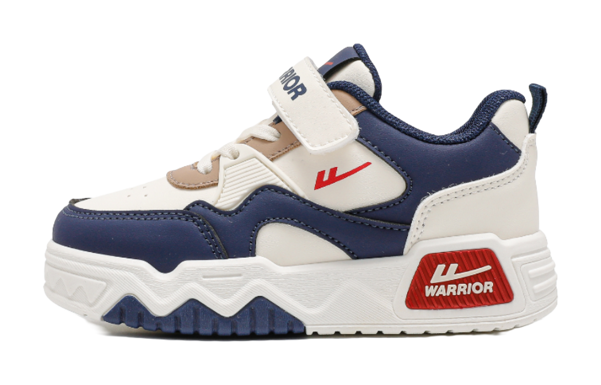 Warrior Boys Athletic Shoes Breathable Lightweight Cushioning Low top Girl Skateboard Shoes Kids  VJSNEAKER