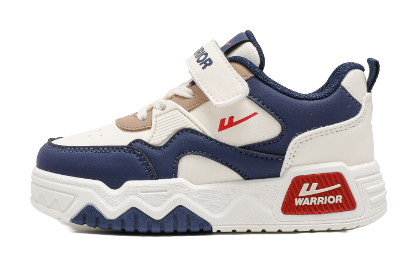 Warrior Boys Athletic Shoes Breathable Lightweight Cushioning Low top Girl Skateboard Shoes Kids  VJSNEAKER