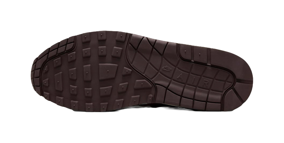 Nike Air Max 1 Patta Waves Rush Maroon Without Bracelet  vjsneaker.com