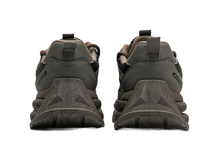 WARRIOR Chunky Sneakers Unisex Low top Gray 