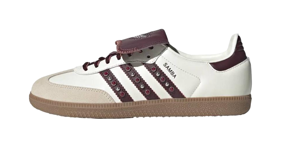 Adidas Originals Samba LT Abrasion Resistant Low top Skateboard Shoes Unisex White  VJSNEAKER