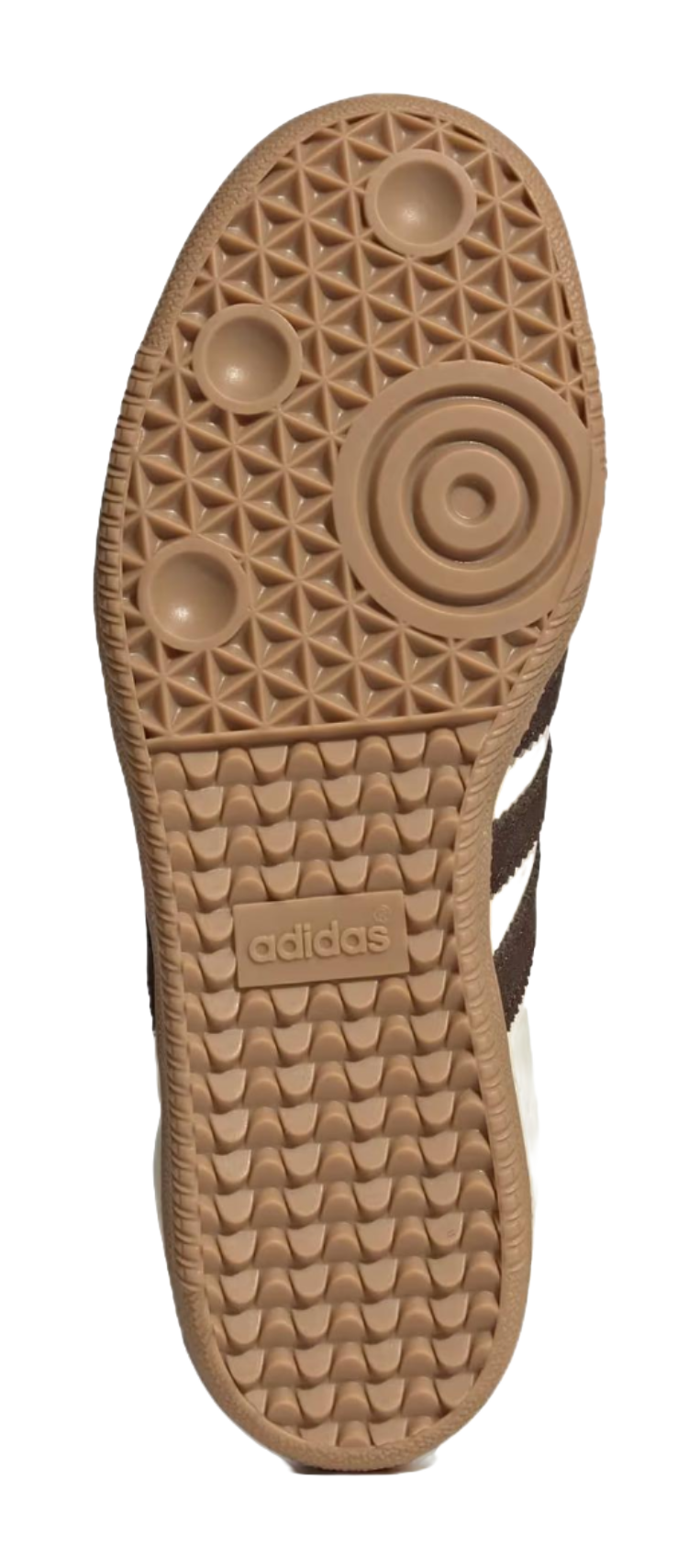 Adidas Womens Samba Og Off White Dark Brown  vjsneaker.com