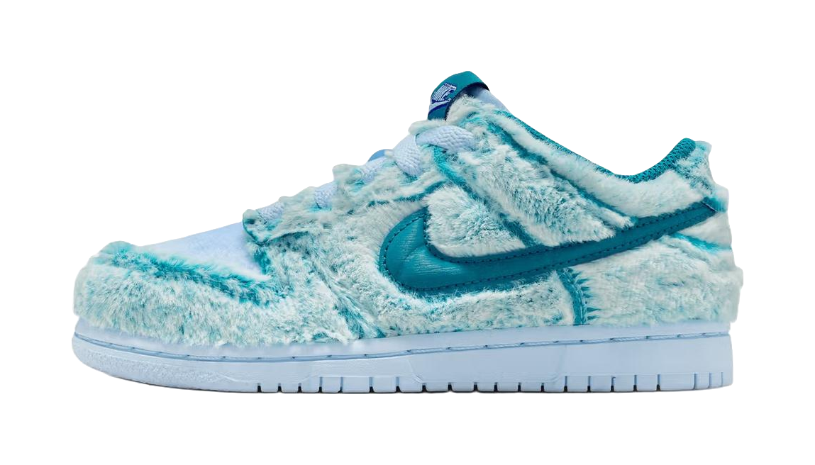 Nike Dunk Thermal Low top Kids Skateboarding Shoes Blue Unisex  vjsneaker.com