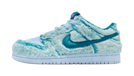 Nike Dunk Thermal Low top Kids Skateboarding Shoes Blue Unisex  vjsneaker.com