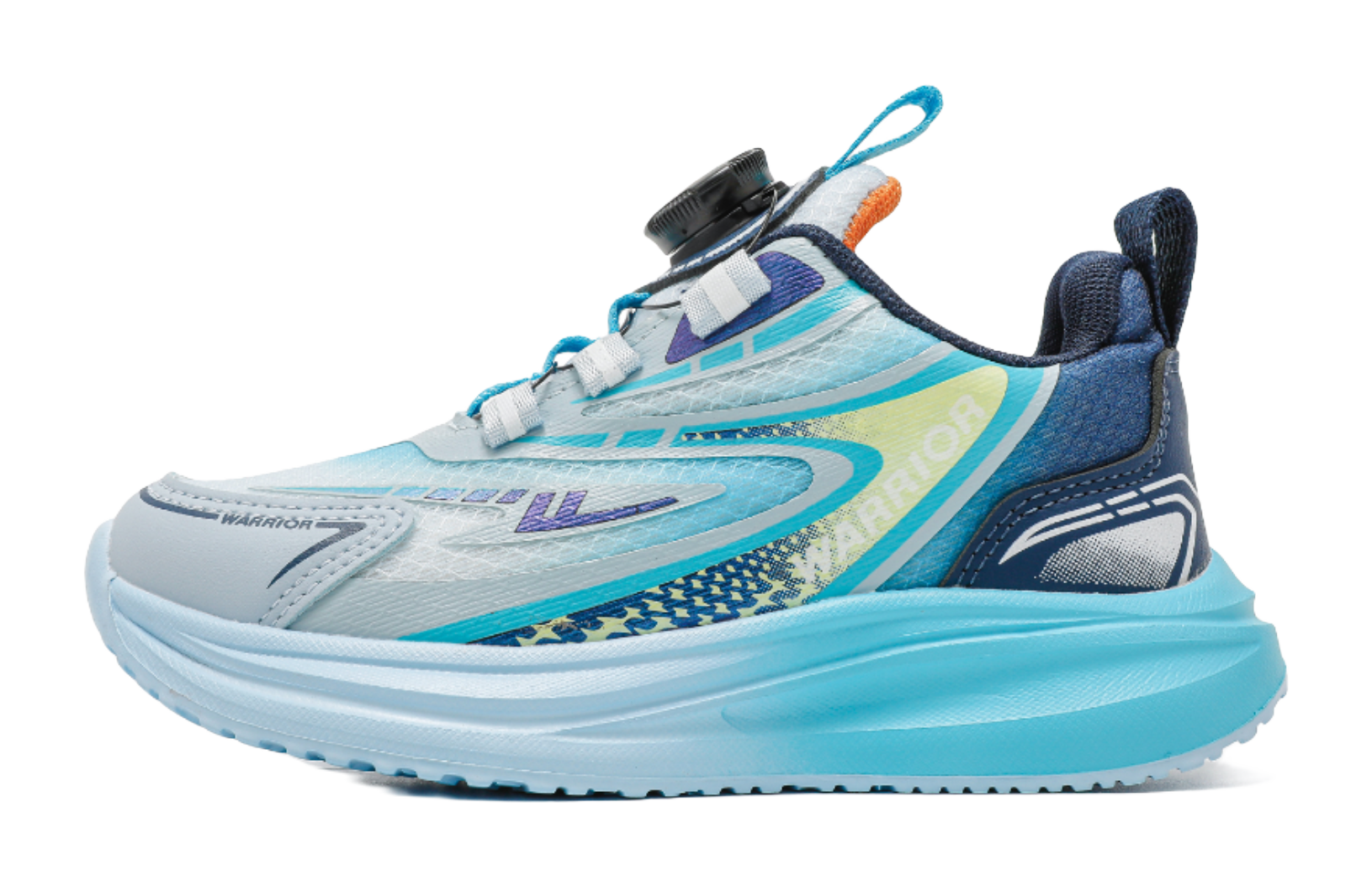 Warrior Abrasion Resistant Breathable Lightweight Cushioning Kids Outdoor Shoes  VJSNEAKER