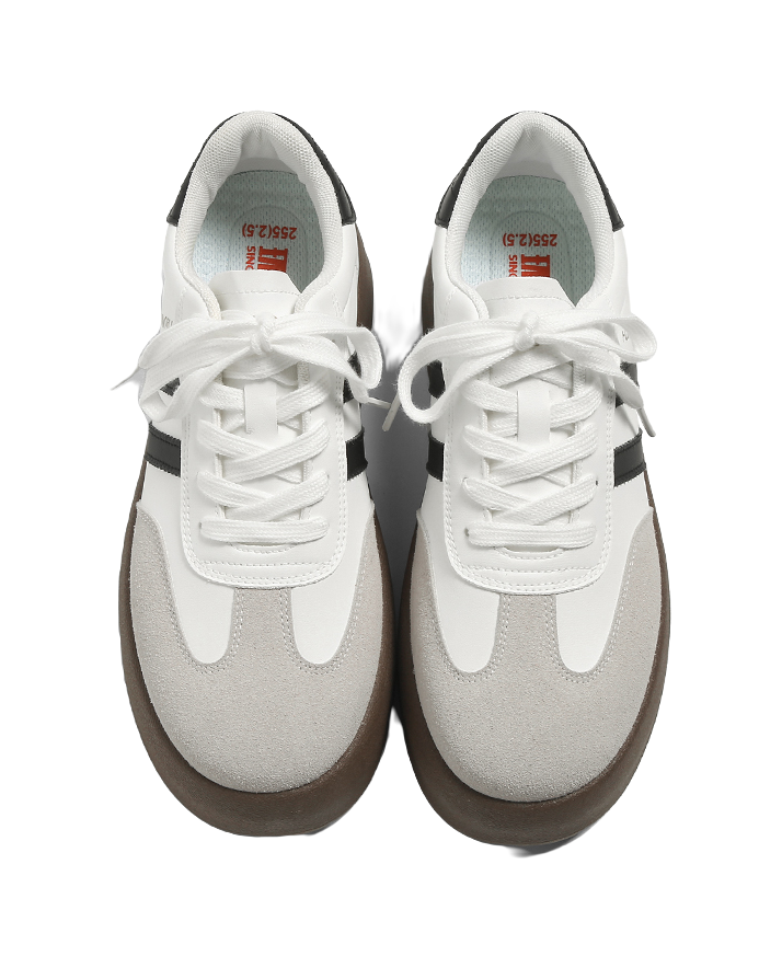 HUANQIU Abrasion Resistant Breathable Height Increasing Low top Skateboard Shoes Men's 