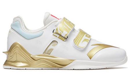 ANTA Tan Ding - Weightlifting Shoes Men's White Gold