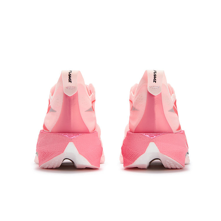 361° Flame 5 Cushioning Abrasion Resistant Breathable Low top Carbon Plate Running Shoes Unisex Neon Light Coral