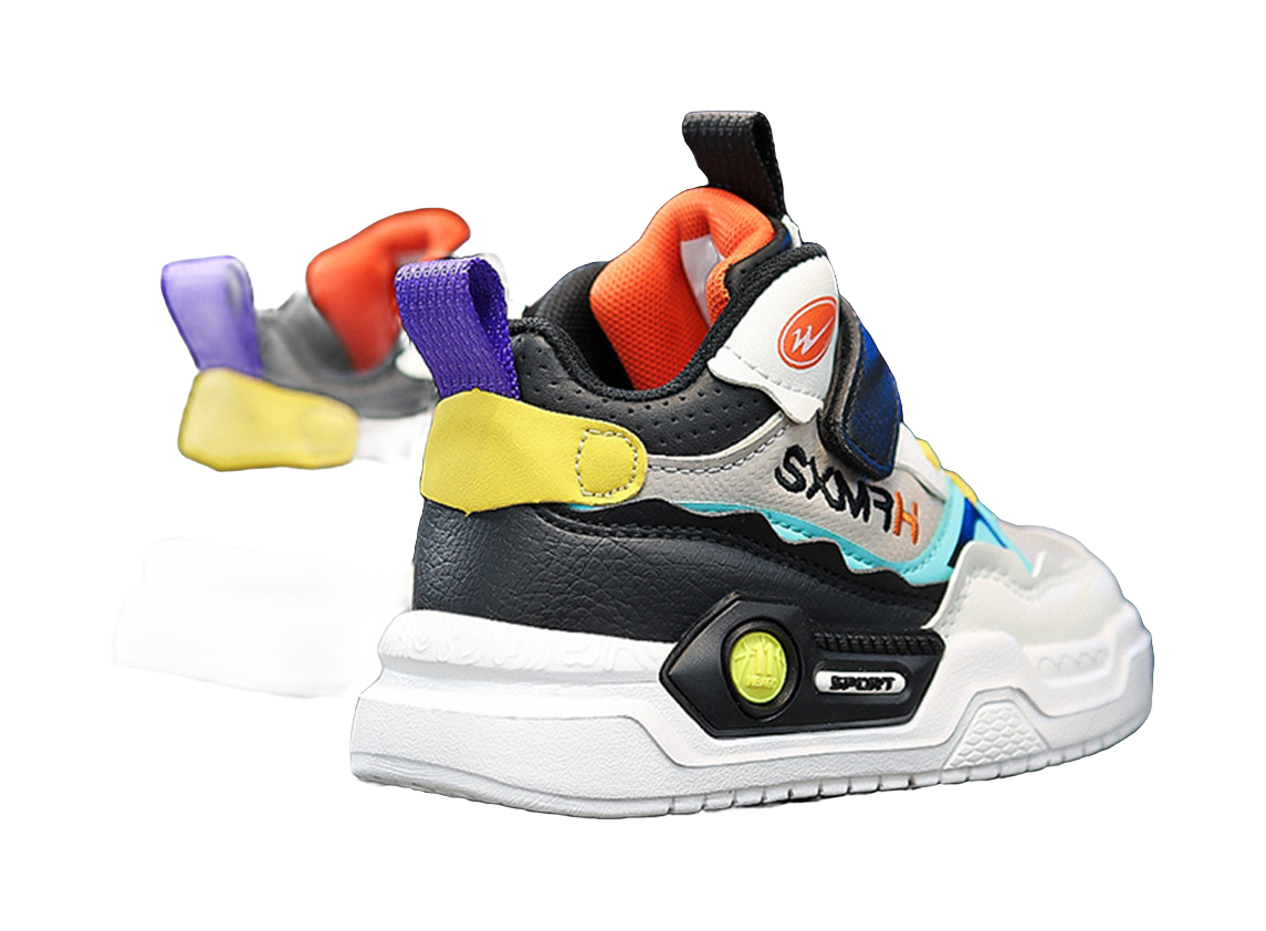 Binary Slip Resistant, Abrasion Resistant, Rebound, Lightweight Cushioning Casual Shoes Kids  VJSNEAKER