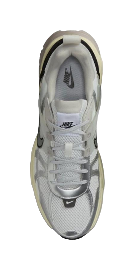 Nike V2K Run Summit White Metallic Silver  vjsneaker.com