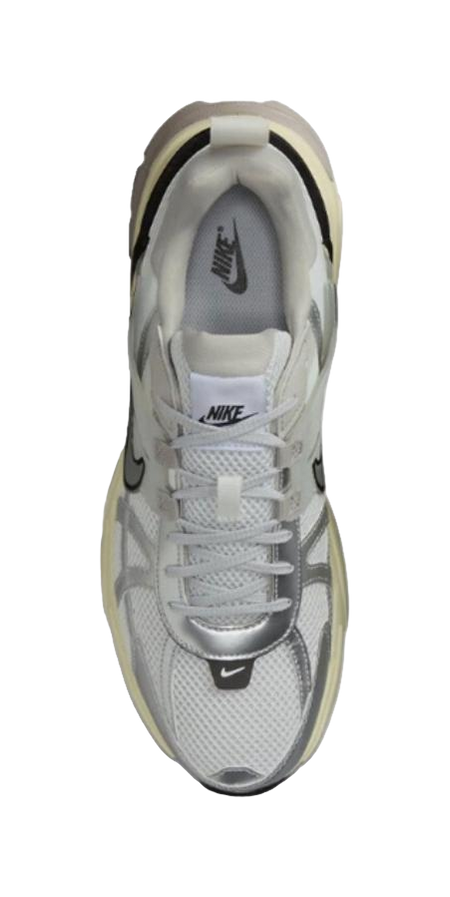 Nike V2K Run Summit White Metallic Silver  vjsneaker.com