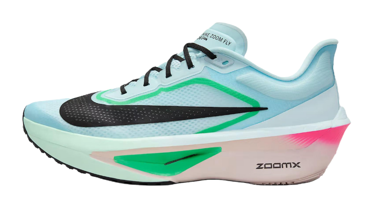 Nike Zoom Fly 6 Abrasion Resistant Low top Casual Running Shoes Mens Blue  vjsneaker.com