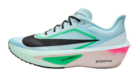 Nike Zoom Fly 6 Abrasion Resistant Low top Casual Running Shoes Mens Blue  vjsneaker.com