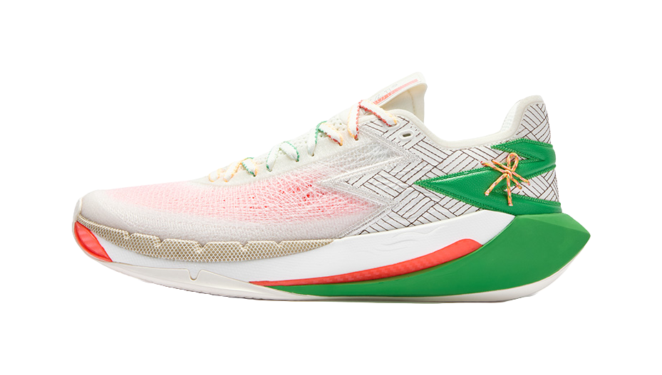 361° BIG3 7.0 Pro "Dragon Boat" 672621108-3 - Low-Profile Basketball Shoe Unisex Teal Green