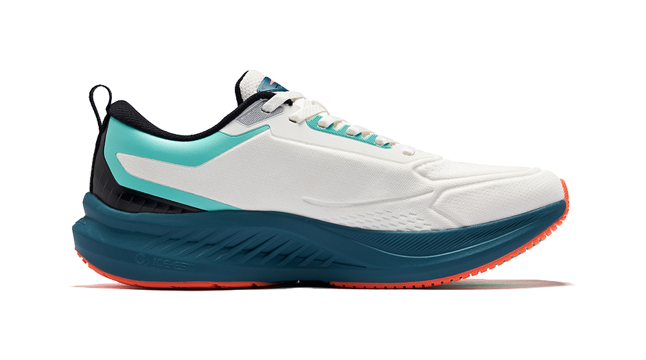 Erke Tissot 4 Running Shoes Men's Low top Microcrystal White Jade Green 