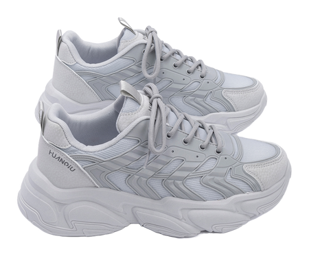 HUANQIU Slip Resistant Coverage, Lightweight, Height Increasing Low top Chunky Sneakers Mens Black  vjsneaker.com