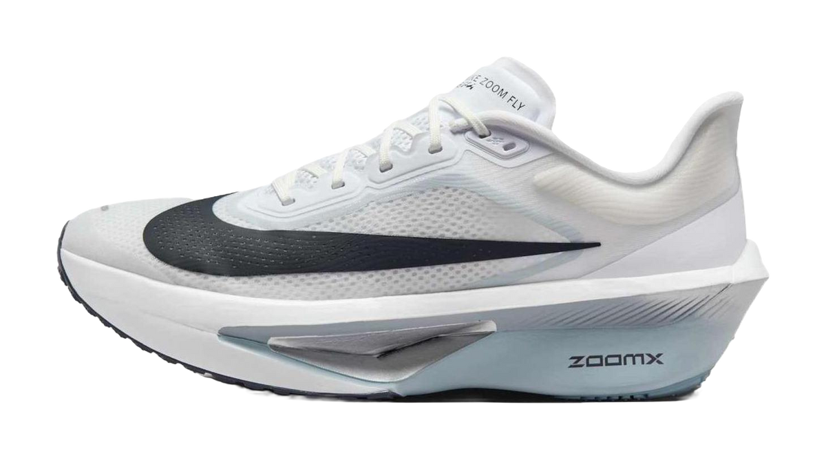 Nike Zoom Fly 6 White Pure Platinum Obsidian Mist Gridiron  vjsneaker.com