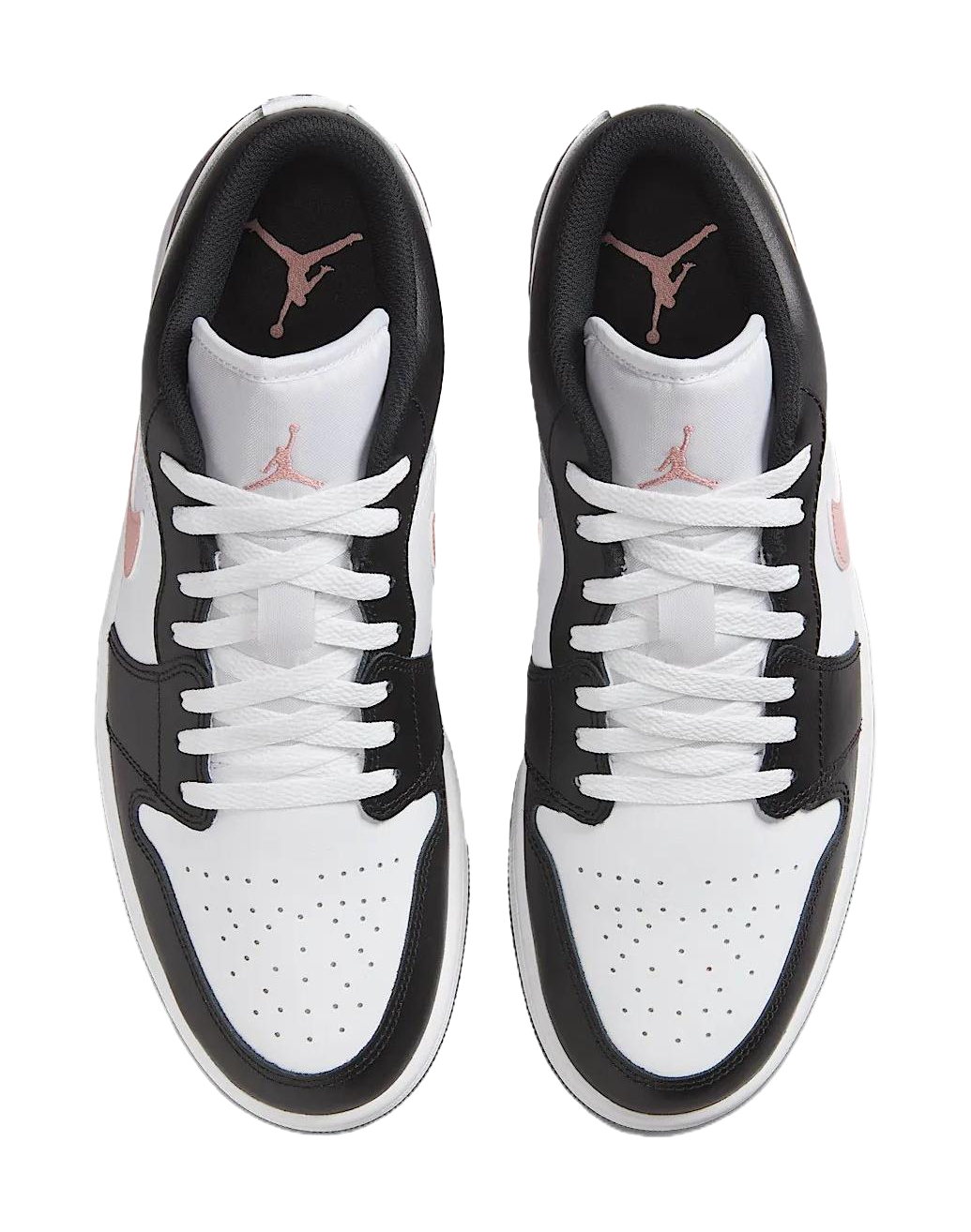 Jordan 1 Low Black Rust Pink  vjsneaker.com