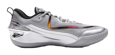 Peak style extreme general silver wing color scheme big triangle design carbon plate extreme+P-SOON technology midsole lightweight rebound GCU anti-skid outsole shock absorption, anti slip, wear-resistant and impact resistant basketball shoes men's g  vjsneaker.com