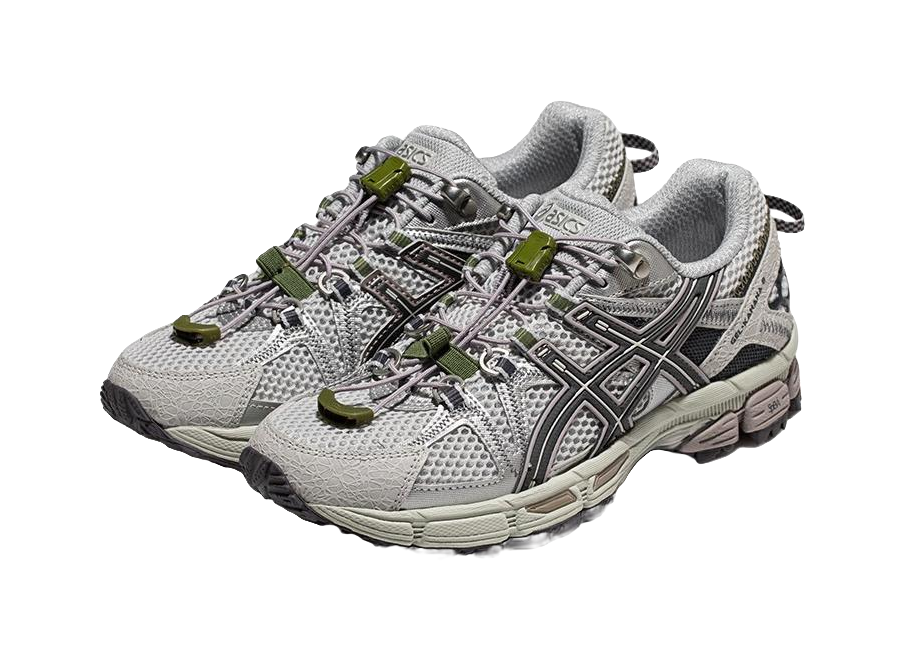 Asics Gel-Kahana 8 Grey Matcha Green Womens  vjsneaker.com