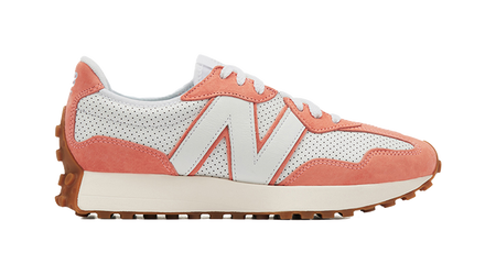 327 New Balance Primary Pack - White Paradise Pink  vjsneaker.com