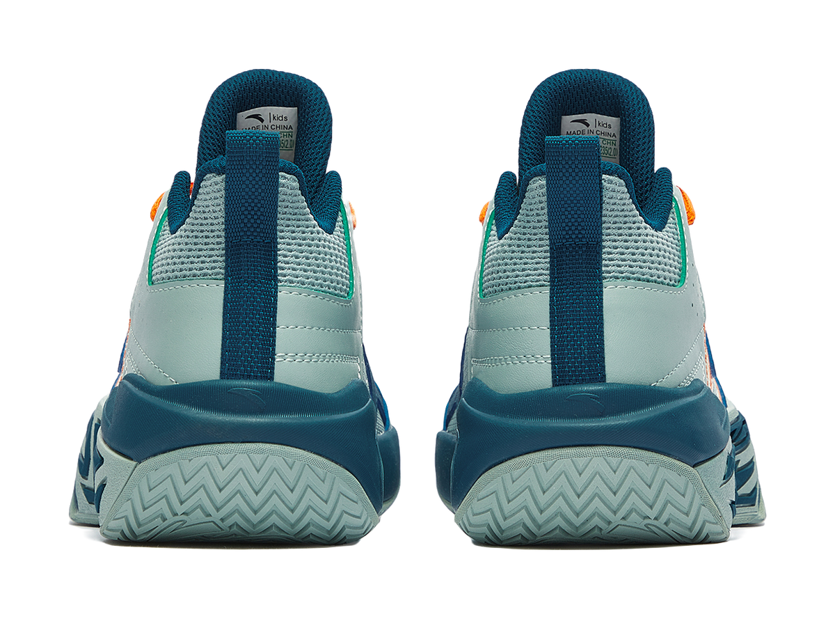 Antakids Cement Kryptonite Cushioning, Wear Resistant Low top Childrens Basketball Shoes Kids  VJSNEAKER