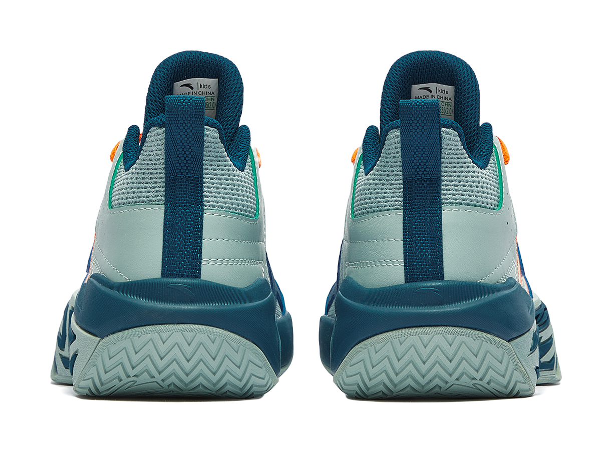 Antakids Cement Kryptonite Cushioning, Wear Resistant Low top Childrens Basketball Shoes Kids  VJSNEAKER