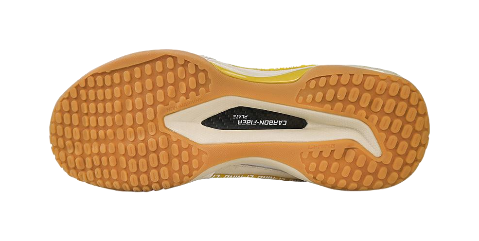 Li-Ning Invincible ACE "White Gold" AYAR015-4 - Badminton Shoe Unisex White