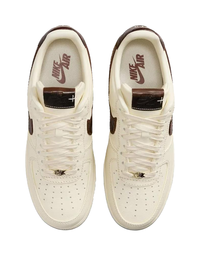 Nike Air Force 1 Anti Slip Wear Resistant Low Top Skateboard Shoes Unisex White  vjsneaker.com