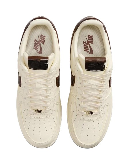 Nike Air Force 1 Anti Slip Wear Resistant Low Top Skateboard Shoes Unisex White  vjsneaker.com