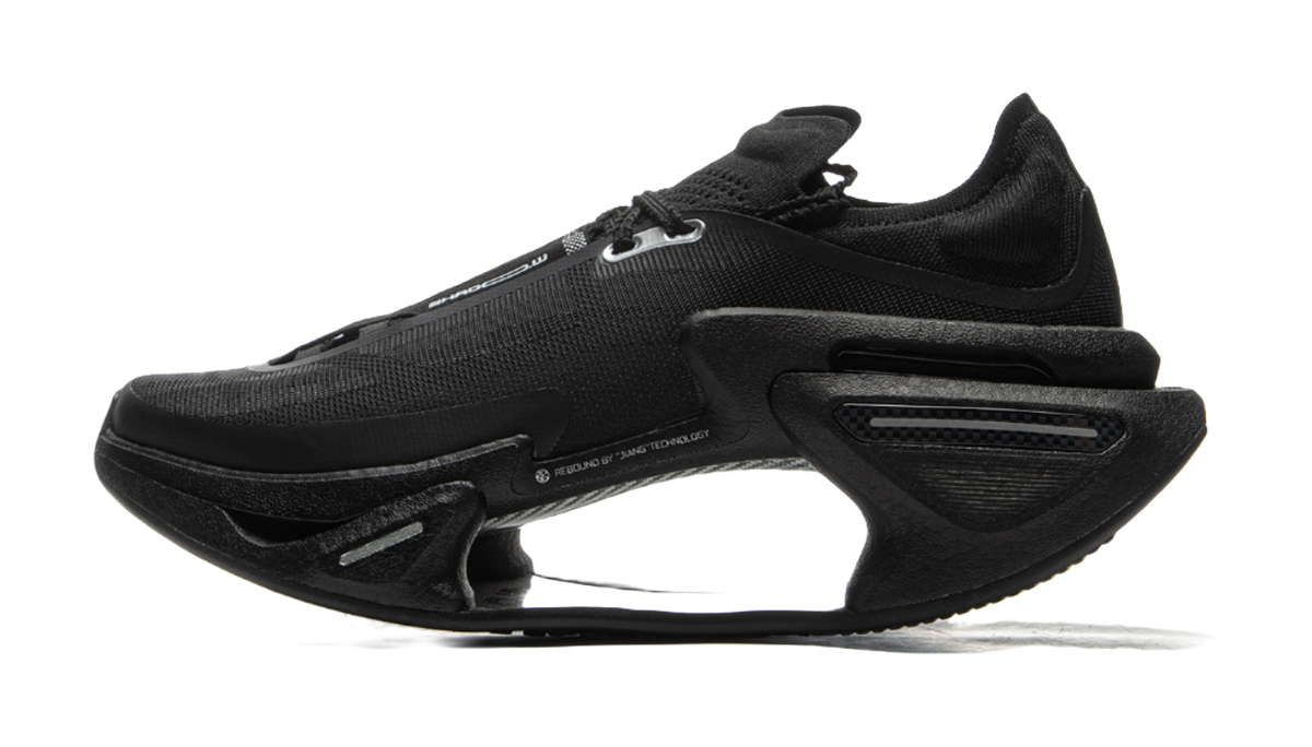 Li Ning Shadow 3.0 Fabric Low top Li Ning BOOM Technology Racing Running Shoes Unisex Black  VJsneaker