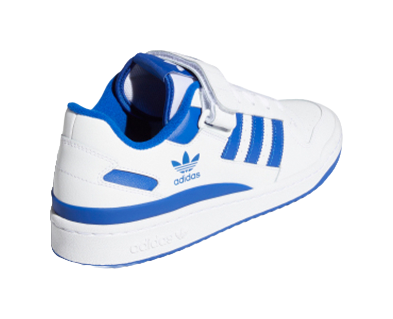 Adidas Originals Forum Low White/Royal sneakers  vjsneaker.com