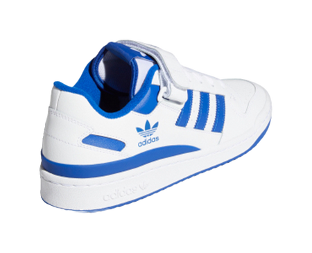 Adidas Originals Forum Low White/Royal sneakers  vjsneaker.com
