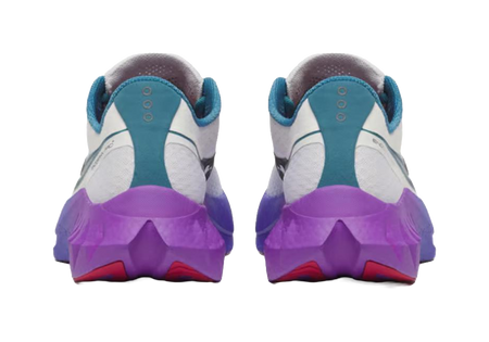 Saucony Endorphin Pro Peng 4 Mesh Low top Running Shoes Mens White Purple  vjsneaker.com