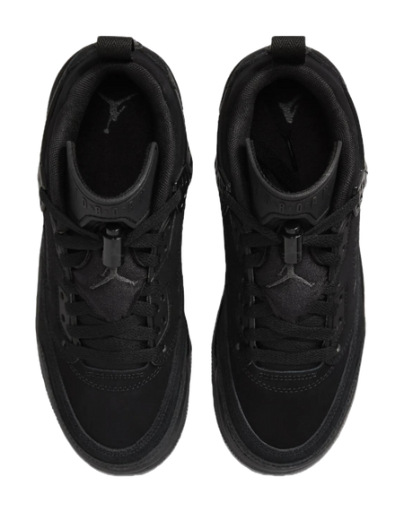 Jordan Spizike Slip Resistant Abrasion Resistant Low top Childrens Basketball Shoes Black Unisex  vjsneaker.com