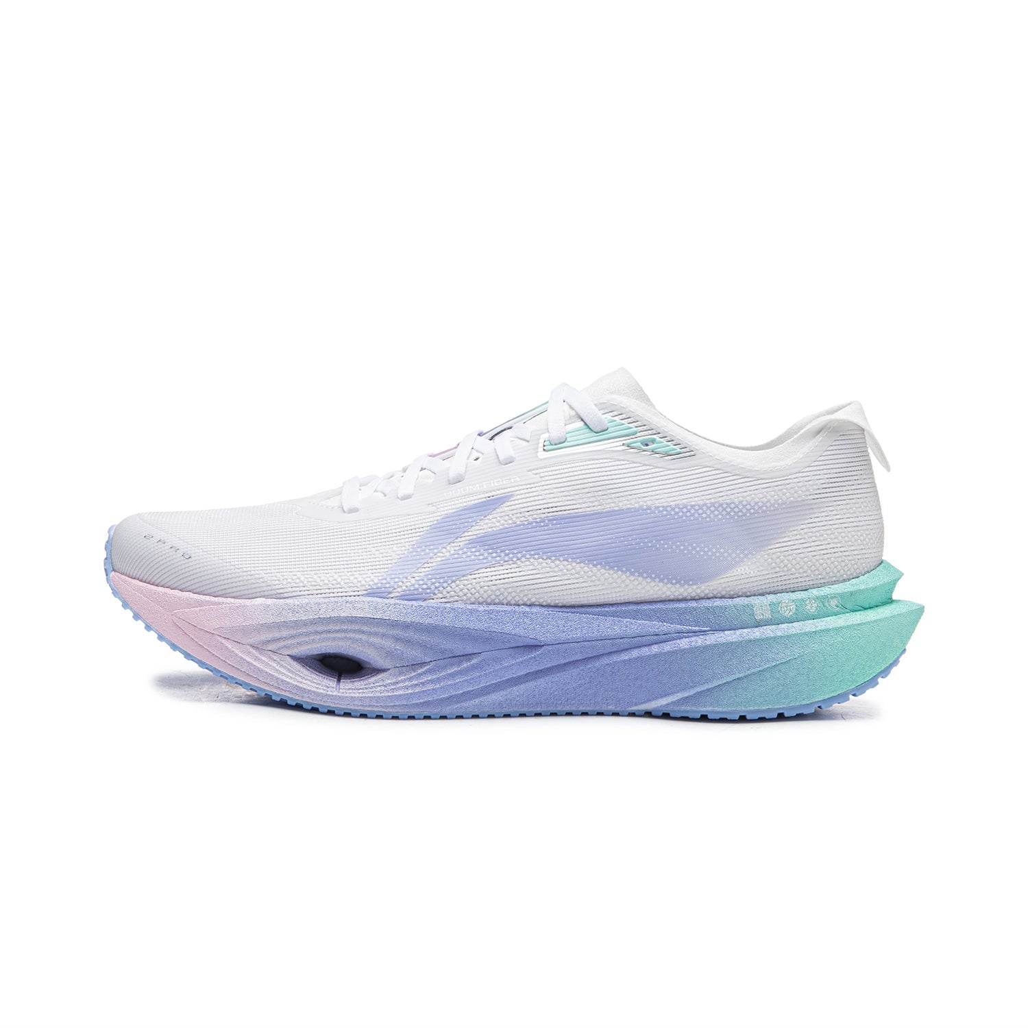 Li Ning Wind Chaser Pro 2 White Blue ARPW009-12 - Running Shoes Unisex White/Blue  vjsneaker.com