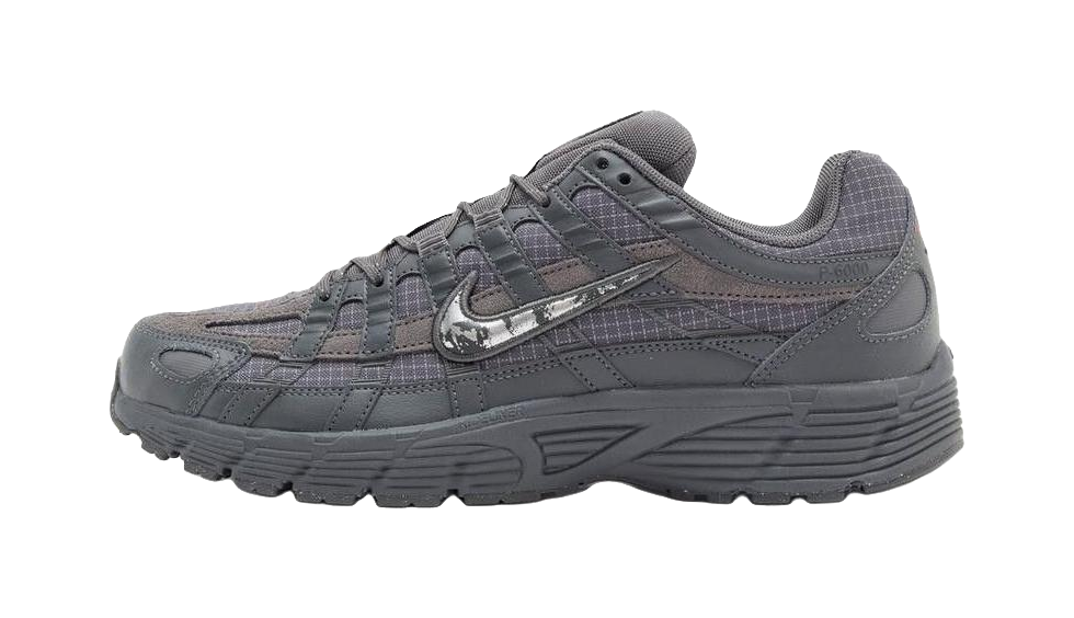 Nike P 6000 Rubber Casual Running Shoes Mens Iron Gray  VJSNEAKER