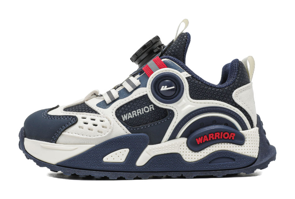 Warrior Warrior Boys' Sports Shoes Synthetic Leather Comfortable, Versatile, Lightweight, Shock Absorbed, Low cut Girls' Casual Shoes for Children  VJSNEAKER
