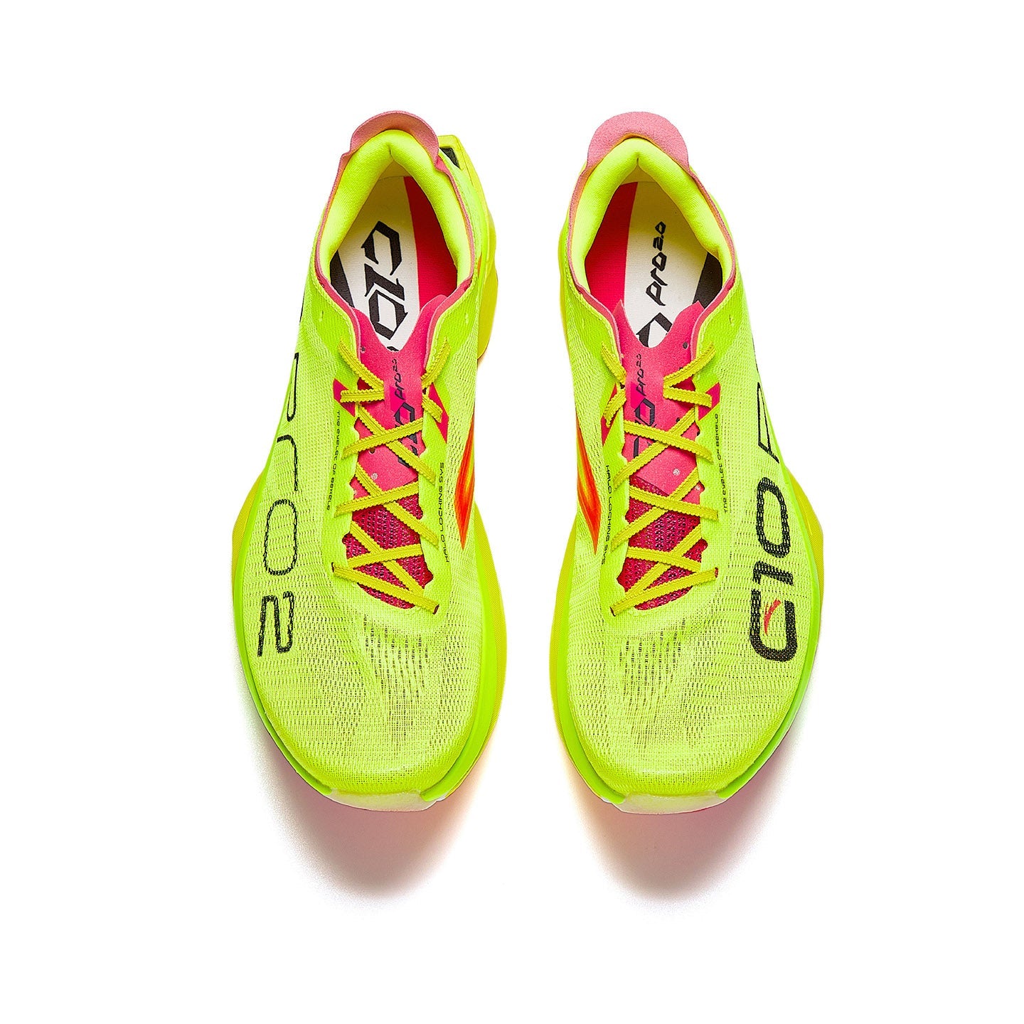 Anta C10 PRO 2.0 "Ignition Point" 112545574-2 - Running Shoes Green/Beet Red